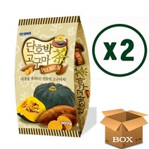 희창 단호박고구마차 900gx2개/식사대용 천마차, 900g, 2개
