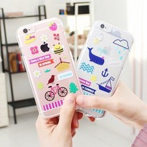 [KT알파쇼핑]아이폰7플러스 사계절투명젤리 핸드폰케이스 휴대폰