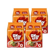 삼양 맵탱 청양고추 대파 라면 110g 4입, 맵탱청양고추대파라면 110g 4입