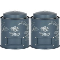위타드 Whittard Coconut Truffle Loose Tea Caddy 코코넛 트리플 화이트티 백차 잎 케이스 100g 2팩, 0g, 1개