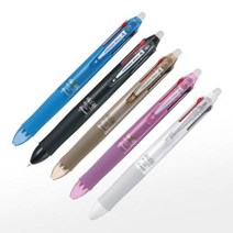 [파이롯트] 유성펜 프릭션 4색 브리스타 (0.5mm), 단품, 색상:[3216360]블랙