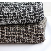 퀼트가게대폭 울 혼방 베이직 체크 자켓 천 원단