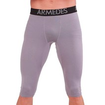 ARMEDES 남성용 압박 바지 베이스레이어 쿨 드라이 스포츠 타이츠 레깅스/카프리 팬츠/반바지 AR-161/171/181 161 그레이 XX-Large, Small, 171 Grey, Small