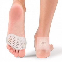 앞꿈치_앞꿈치패드_주_패드_실리콘_족저근막염_오픈토_앞발_종자골_쿠션_패드_앞발바닥_지간신경종_실리콘 06FA, 베이지