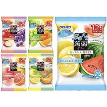 오리히로 곤약 젤리 파우치 5종 세트