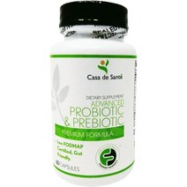 Low FODMAP Certified IBS IBD & SIBO Probiotic & Prebiotic Dietary Supplement Dairy Free Vegan So, 1, 상세참조, 기타