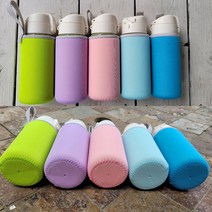 보틀파우치 360ml 물통 텀블러 파우치 유치원 초등학생 작은물병 파우치, 블랙, 1개