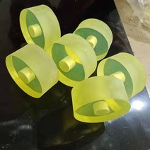 에폭시유리섬유판 커스텀 우레탄충돌방지블록 PU봉 우력고무 소 힘줄봉 전기목판 테프론 에폭시판재 맞춤이형가공, 01 노란색