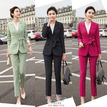 행사복 사회자 무대복 단체복 성가복 빅사이즈 바지투피스