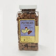 에프디트릿 천연간식 동결건조 닭 간 120g 토이말티즈 스틱 음식, 1개