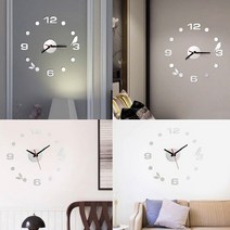 DIY 시계만들기 숲속휴식 카페벽시계 DIY시계 아트월벽시계