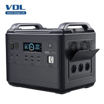 파워뱅크 캠핑 차박 Vdl 120v220v 2000w 발전소 순수 사인파 1997wh 휴대용 야외 발전기 전원 자동차 냉장고 tv 드론 노트북, 나는 플러그, 없음