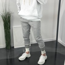 내입옷 롱밴드 4선 시보리 조거 트레이닝 팬츠 4color 2size