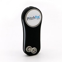 피치픽스 하이브리드2.0 그린보수기 접이식 디봇툴, 블랙/화이트, 1개