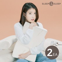 [슬립앤슬립] 리얼오가닉 메모리폼 베개(커버포함) 1&1, 사이즈:1호:2호