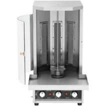 자동 회전 케밥 기계 칠면조 구이 오븐 그릴 바베큐, 문 광파 에너지 절약 플러그 앤 플레이