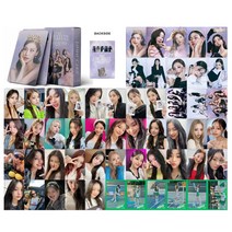 아이돌-트와이스ITZY 포토카드 55 개/세트 BP aspa IVE Kep1er 레드 벨벳 로모 카드 스테이크 포토 앨범, [02] ITZY01
