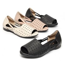 특가존Yh87Q92 2701 2.0cm 가죽 여성 사이드오픈 단화 오픈슈즈 2701 2.0cm 가죽 여성 사이드오픈 단화