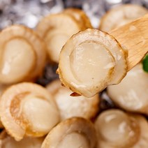 [가리비살] 내장 제거한_냉동 자숙 가리비살 1kg [대/중], 1kg(중, 120-150개), 1개