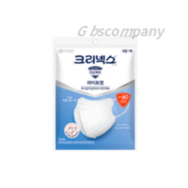 크리넥스 KF80 라이트핏 마스크 대형, 1개입, 40개, White (화이트)