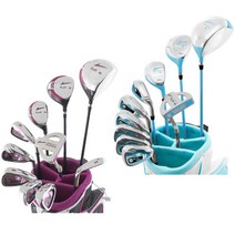 월드 이글 WORLD EAGLE 골프 세트클럽 FL-01★V2 여성 13종 풀세트 캐디백 포함 FL-01stV2 Set 2x6+UT+PT+CB, ＢＬ　ＣＢ（ＢＬ）, Ｌ