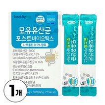 모유유산균 포스트바이오틱스 락토바실러스 가세리 람노서스 루테리 L 프롤린 함유, 60g, 60g, 1개