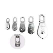 와이어스텐 와이어로프 도르래 SUS304 싱글 M32, 단품