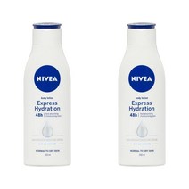 Nivea 니베아 익스프레스 하이드레이션 바디 로션 모이스처라이저 48H 250ml, 2팩