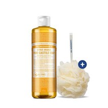 닥터브로너스 [닥터 브로너스] 시트러스 오렌지 퓨어 캐스틸 솝 475ml+샤워볼