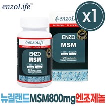 [엔조라이프] 식이유황 MSM 120베지캡슐
