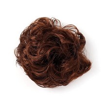 올림머리 곱창 가발 밴드 8p(오렌지 브라운) 똥머리가발 당고 만두 머리끈 부분 곱슬머리가발 웨이브가발, 상세 참조, 상세 참조