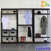 Foryou159 지후 스탠다드 선반 행거 3단 앵글 철제 조립식, 화이트