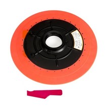 휴대용 버터 건 피팅 400/600/800/900CC 그리스 오일 흡입 팬 범용 플레이트 외부 직경 29cm/11.42&39;&39;, 01 C