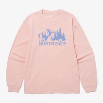 [백화점매장 정품출고] 노스페이스(NORTHFACE) 키즈아동복 [노스페이스] NT7TN52U 키즈 업힐 롱슬리브 라운드티