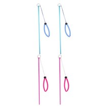 GHSHOP 4x 알루미늄 합금 다이빙 포인터 로드, 다색