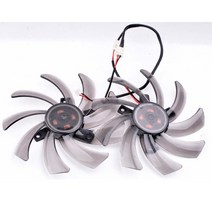 오리지널 T129215SM 그래픽 카드 팬 12V 0.25A 2 라인 더블 GTX660Ti GTX650 용, 02 two fans