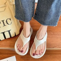 통굽샌들 여름샌들 쪼리 플립 비치 바캉스 데일리슈즈