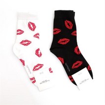 아트박스/앤와이코튼클럽 fsn052 키스 패턴양말