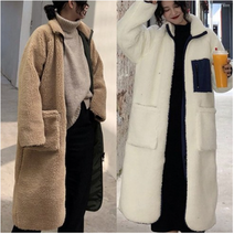 오버핏 뽀글이 롱후리스 털 점퍼 플리스 DS롱레트로