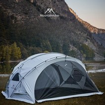 마운틴하이커 라운지 돔 쉘터 텐트 리빙쉘 돔텐트, 돔 텐트