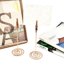 베이커리네임택 디저트가격표 테이블이름표 로즈골드