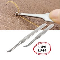 가죽공예 공구 엣지 스티칭 손피할기 카빙 U홈파기 중형, 1개