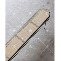 식탁 벤치 의자 거실 감성 인테리어 원목 모던 북유럽 카페 가구 디자인, 블랙150*42
