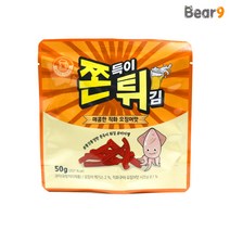 1200 쫀튀 매콤한 직화 오징어맛 50g 간식 간식먹방 먹방 과자 스낵 캔디 사탕 젤리 오징어 쫀디기 틱톡, 단품