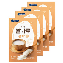 베베쿡 유기농 쌀가루 중기1 20g x 10p, 16개입