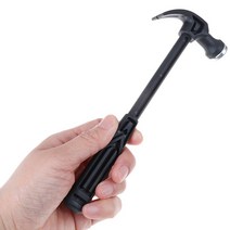 해머 타격 Handle Mini Claw Hammer Woodworking Nail Drill Metal Hammer/Small Watch Repair Tool Emerge, Black, One Size