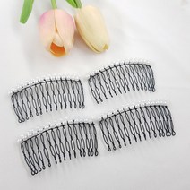 진주 헤어 머리 빗핀 4개 세트