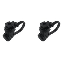 Trek Bontrager 이온 프로 RT 용 자전거 헤드 라이트 홀더 2 개 조정 가능한 램프 브래킷 액세서리, 01 Black