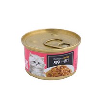 프리미엄 골드 런치캔 80g 고양이간식, 1개