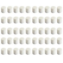THE VEDO SHOP 100 개 / 갑 수경 Soilless 모종 스폰지 도구 용품 32 미리 메터 x 30 미리 메터, 32x30mm, 화이트